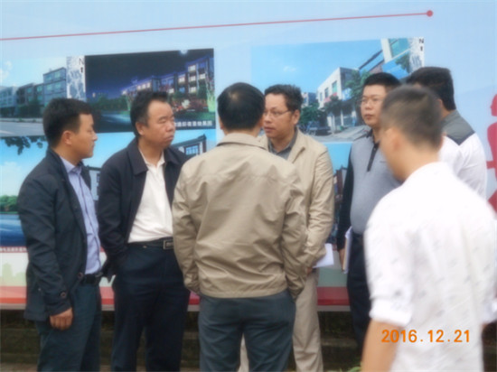 海口市住建局領導視察我公司秀英區(qū)PPP項目